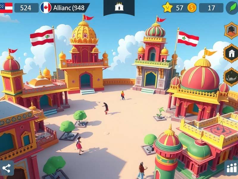 Peacock Kingdom Builders diplomacy screen showing alliance options